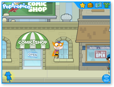 Post image for Poptropica Super Power Island Walkthrough