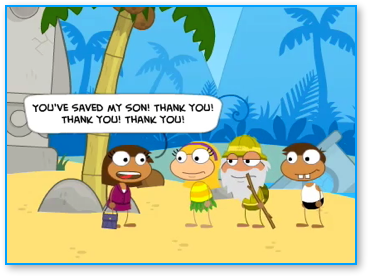 poptropica-sharktooth-walkthrough-saved-son