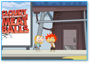 Post image for Cloudy with a Chance of Meatballs in Poptropica