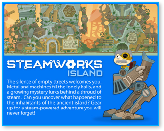 Poptropica Steamworks Island