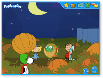how to pass the great pumpkin on poptropica