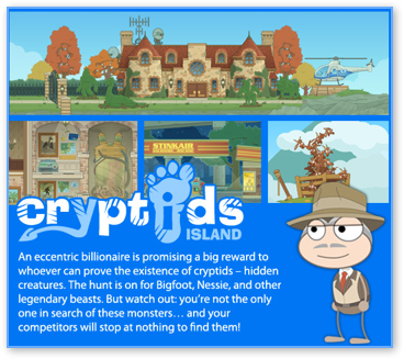 Poptropica Cheats for Cryptids Island