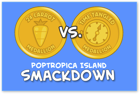 Poptropica Smackdown 24 Carrot vs. Time Tangled