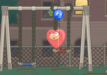 Arrival in Poptropica Shrink Ray Island