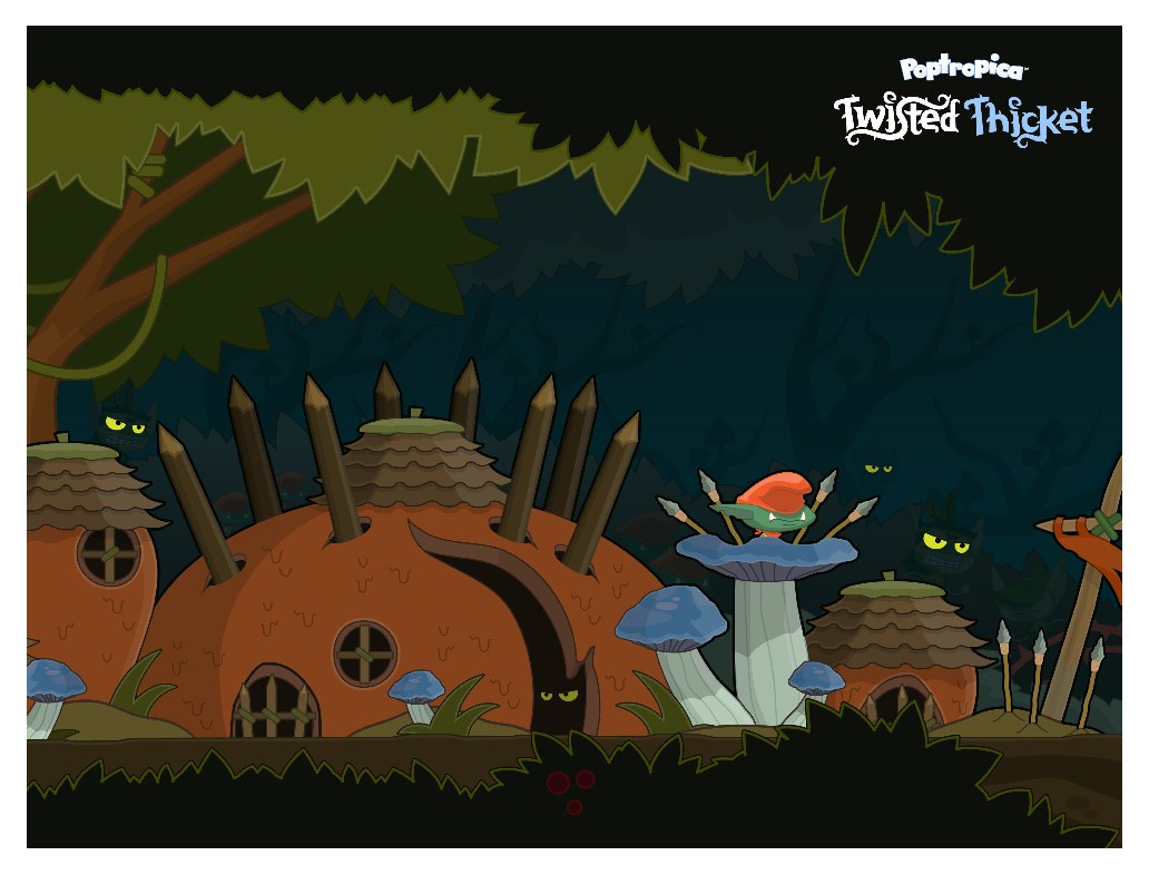 Poptropica Twisted Thicket Island Screenshots