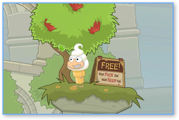 Pomegranate Tree in Poptropica