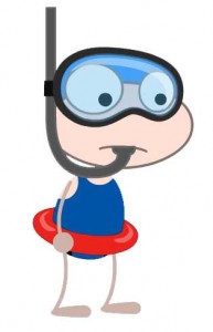 Snorkel Boy from Early Poptropica