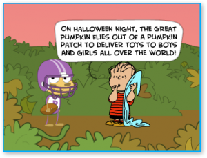 Poptropica Great Pumpin Island with Linus
