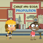 Poptropica Shrink Ray Science Fair - Candy and Soda Propulsion