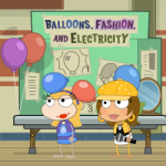 Poptropica Shrink Ray Science Fair - Balloons