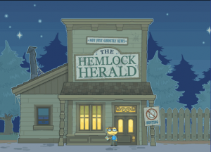 Poptropica Ghost Story Island - Hemlock Herald