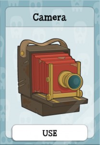 Camera in Ghost Story island