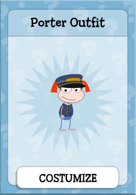 Porter Outfit in Mystery Train Island