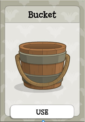 Bucket in Vampire's Island
