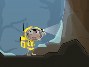 Poptropica Diving Suit in Cave