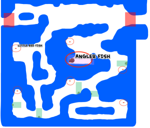 Mission Atlantis Angler Maze Map