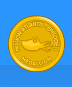 Poptropica Mission Atlantis Episode 1 Medallion