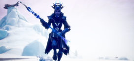 The Fortnite Ice Queen in the Ice Storm