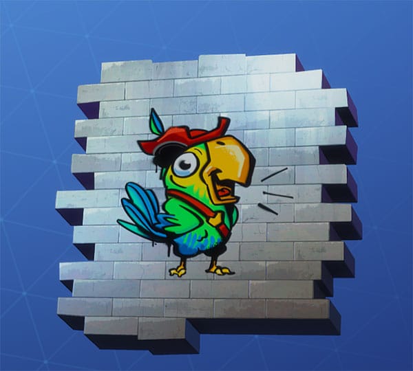 Fornite Pirate Parrot Spray - Poptropica Cheats and Secrets